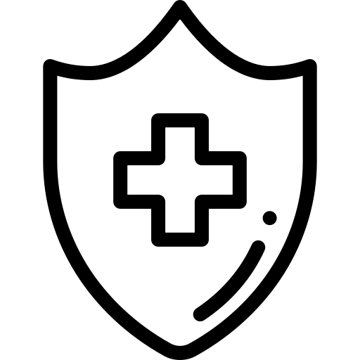 A black square with no visible content suggests a minimalist approach, much like preventive health where the focus is on avoiding complications before they arise.